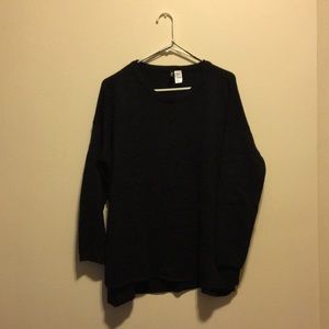 SOLD Black H&M Sweater with Slit